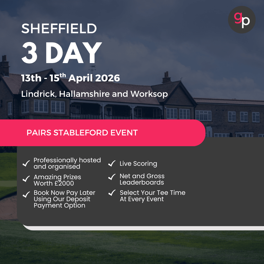 Sheffield 3 Days 2026 – Golf Pairs