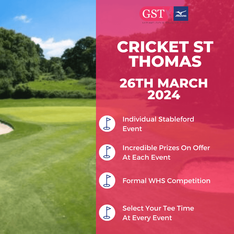 Cricket St Thomas Singles 2025 Golf Pairs