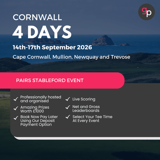Cornwall 4 Days September 2026