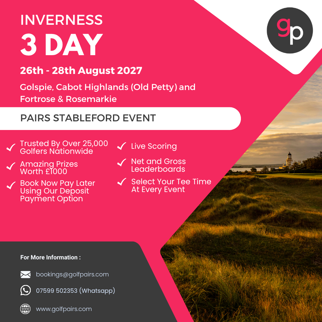 Inverness Old Petty 3 Days 2027
