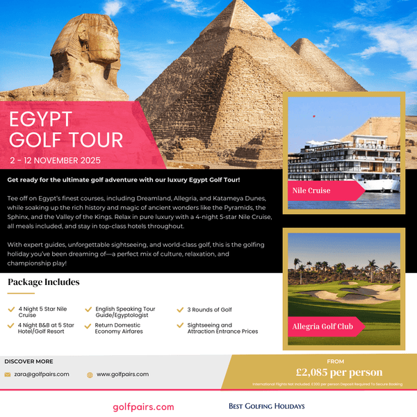 Egypt Nile Cruise and Golf 2025